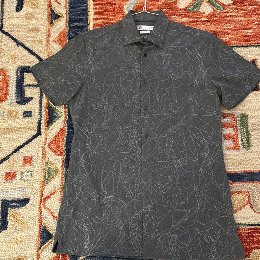 Zara button down shirt